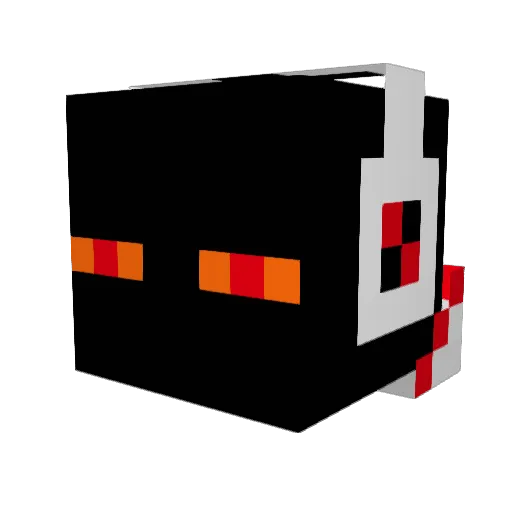 benchar123 Minecraft avatar head, 3D render