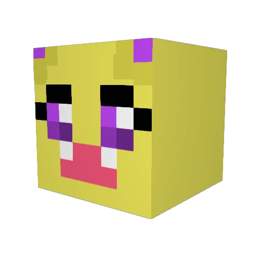 bencool6839 Minecraft avatar head, 3D render