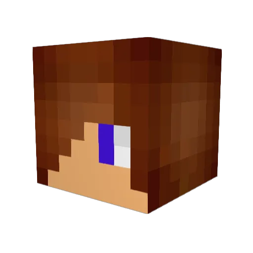 bencreeper12 Minecraft avatar head, 3D render