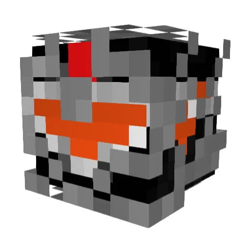 bendoesmining Minecraft avatar head, 3D render
