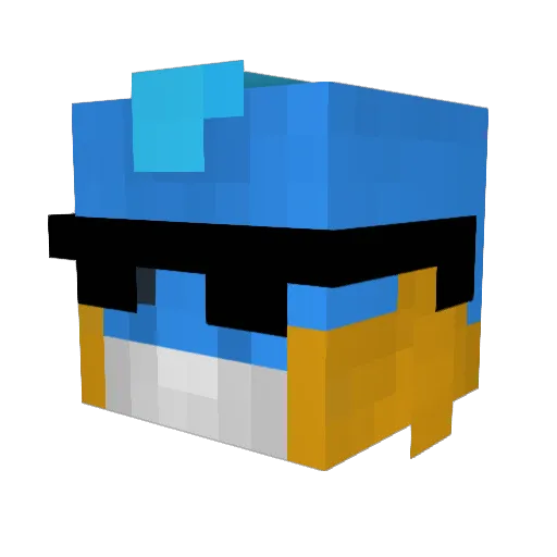 bendywendy300 Minecraft avatar head, 3D render