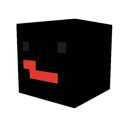 bene2134 Minecraft avatar head, 3D render