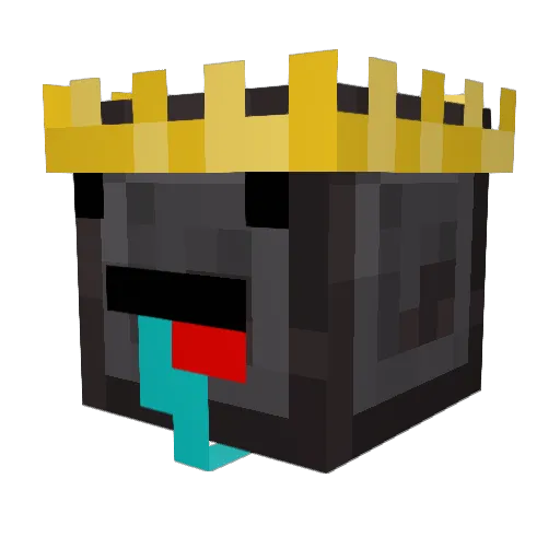bene218 Minecraft avatar head, 3D render