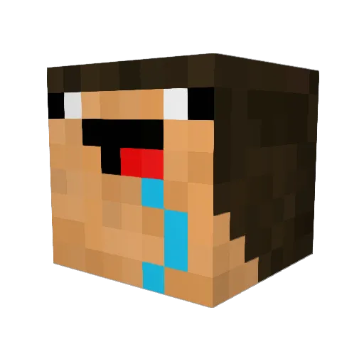 benedercoole1 Minecraft avatar head, 3D render