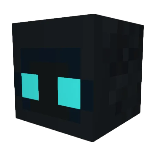 benerdy Minecraft avatar head, 3D render