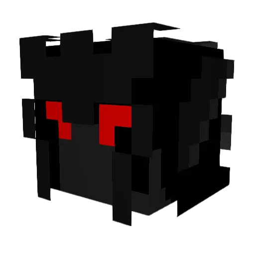 beneymar Minecraft avatar head, 3D render