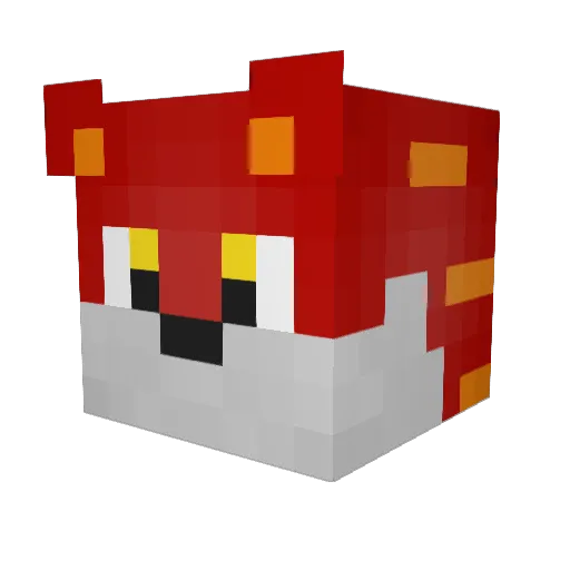 bengalsgod123 Minecraft avatar head, 3D render