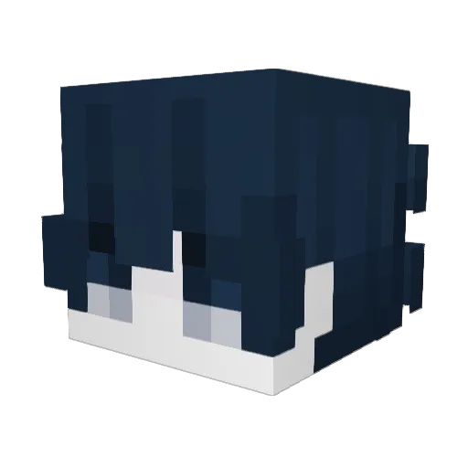 benhoodkrew Minecraft avatar head, 3D render