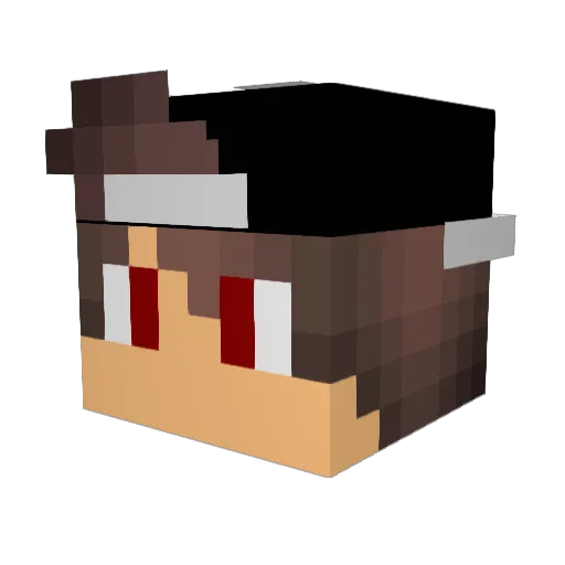 beni14264 Minecraft avatar head, 3D render