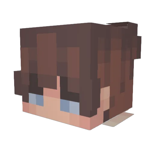 benissupercool Minecraft avatar head, 3D render