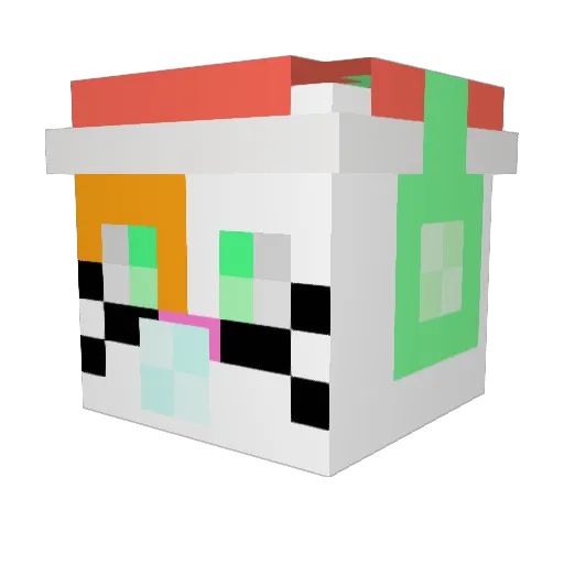 benito_febres Minecraft avatar head, 3D render