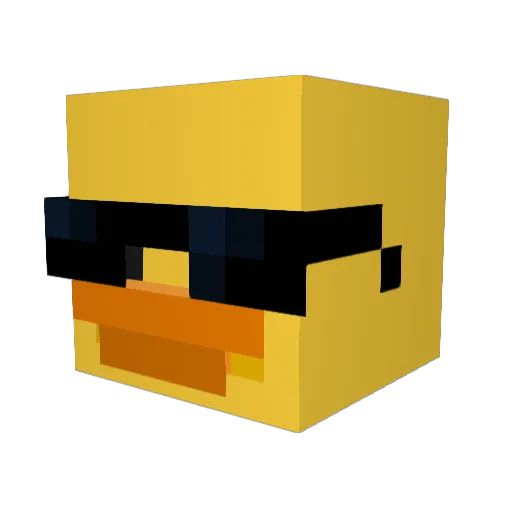 benjaaa90 Minecraft avatar head, 3D render