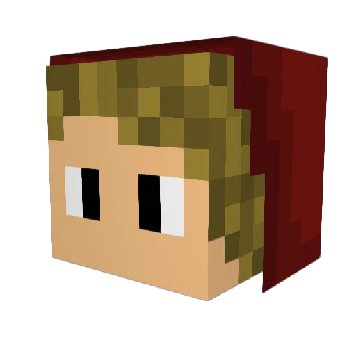benjabenjamin2 Minecraft avatar head, 3D render