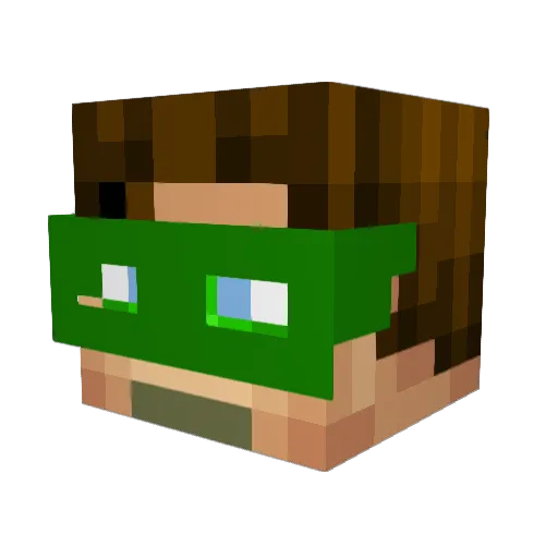 benjamin_borge Minecraft avatar head, 3D render