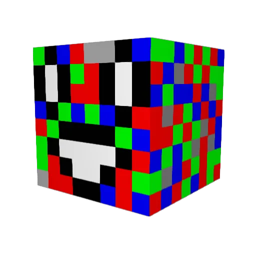 benjaminjr11 Minecraft avatar head, 3D render