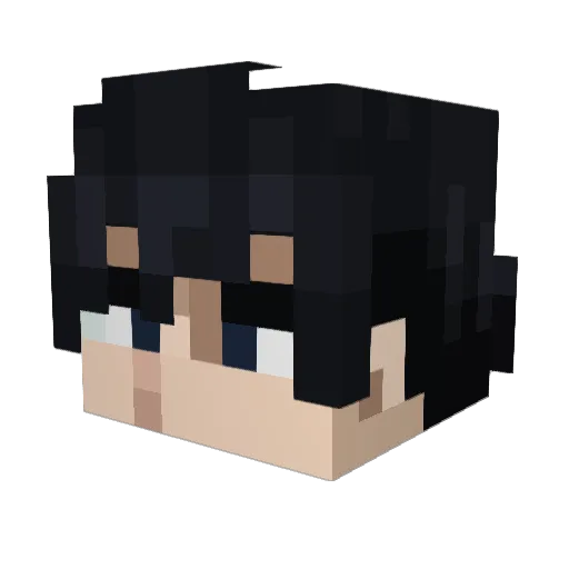 benjilovelace16 Minecraft avatar head, 3D render