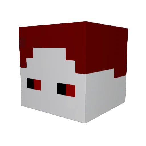 benjo1103 Minecraft avatar head, 3D render