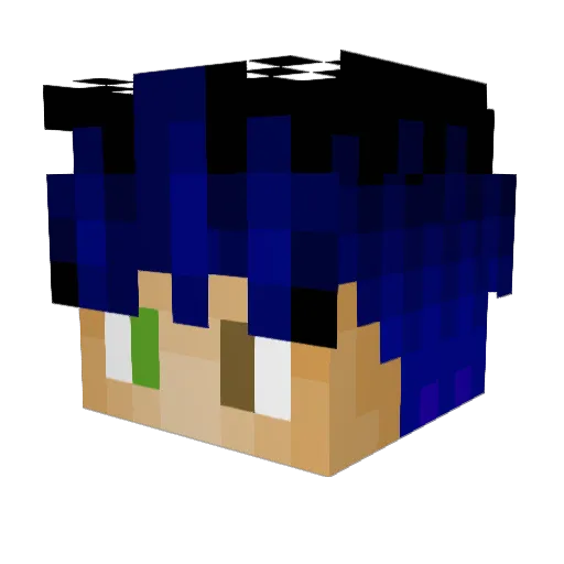 benjobonjo6 Minecraft avatar head, 3D render