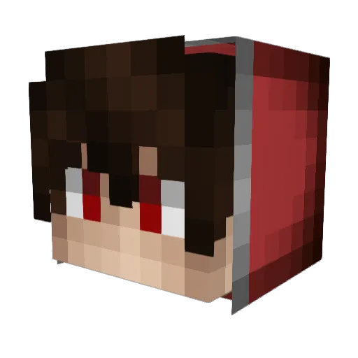 benlen10 Minecraft avatar head, 3D render