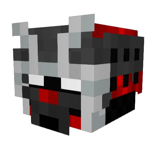 benlesurvivant Minecraft avatar head, 3D render
