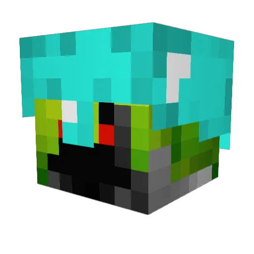 benlev2000 Minecraft avatar head, 3D render