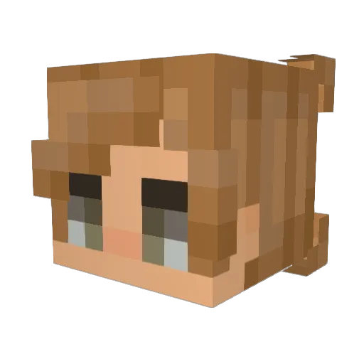 benlo36 Minecraft avatar head, 3D render