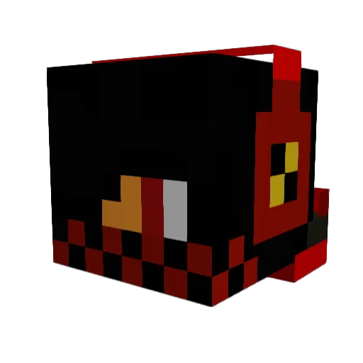 benma78dabest Minecraft avatar head, 3D render
