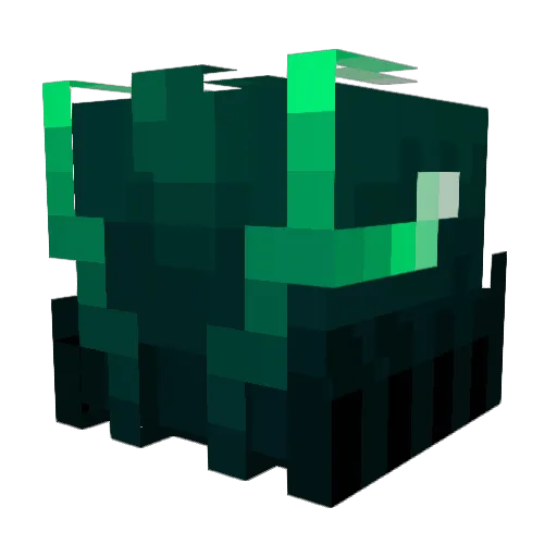 benmilann Minecraft avatar head, 3D render