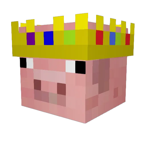 bennadler25 Minecraft avatar head, 3D render