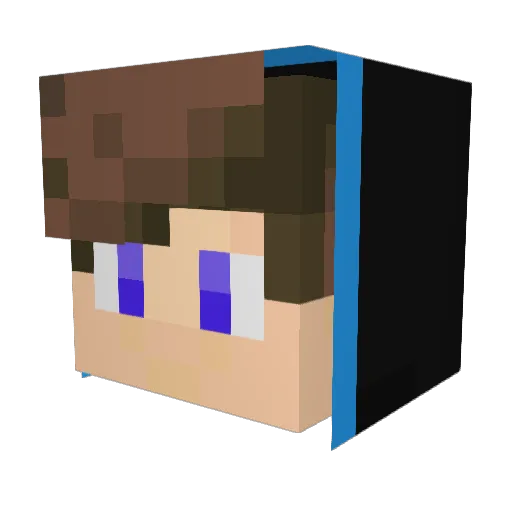 bennet06 Minecraft avatar head, 3D render