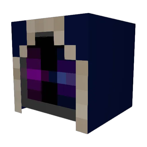 benninja777 Minecraft avatar head, 3D render