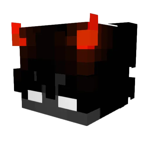 benntramer Minecraft avatar head, 3D render