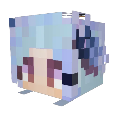 benny1147 Minecraft avatar head, 3D render