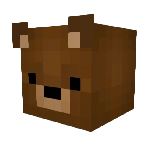bennyb2009 Minecraft avatar head, 3D render