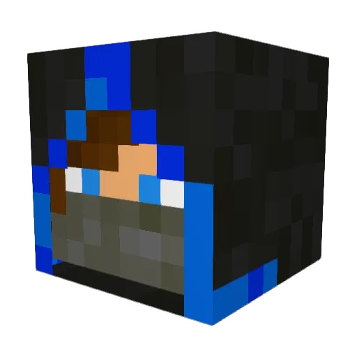 bennyice247 Minecraft avatar head, 3D render
