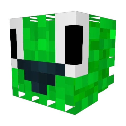 bennysauruss Minecraft avatar head, 3D render