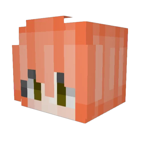 benpenfold Minecraft avatar head, 3D render