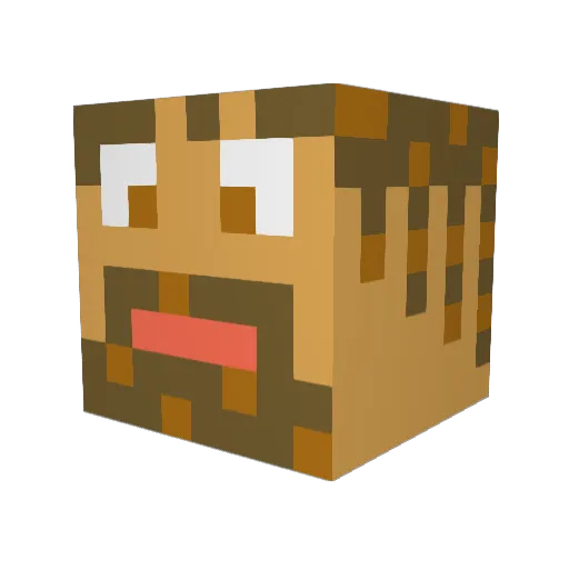 benpev336 Minecraft avatar head, 3D render