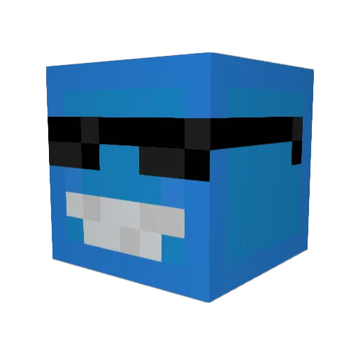 bens_1012 Minecraft avatar head, 3D render