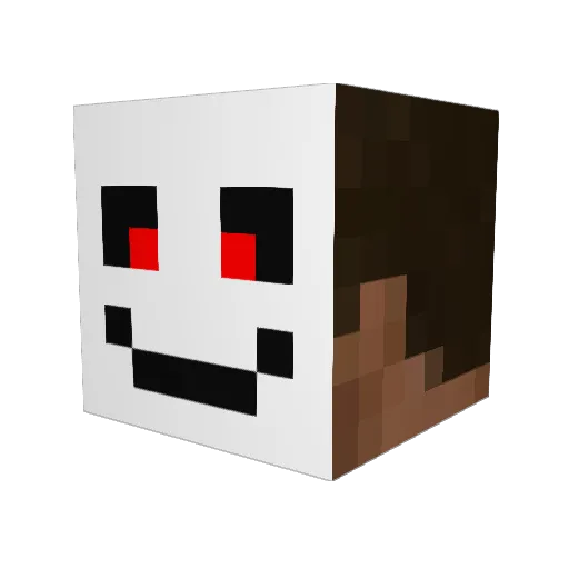 benskatez Minecraft avatar head, 3D render