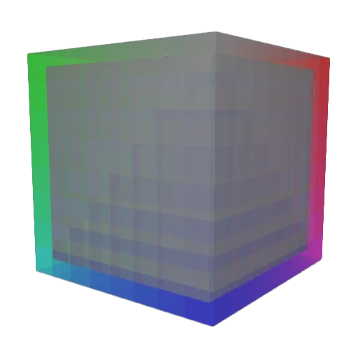 bent1l Minecraft avatar head, 3D render