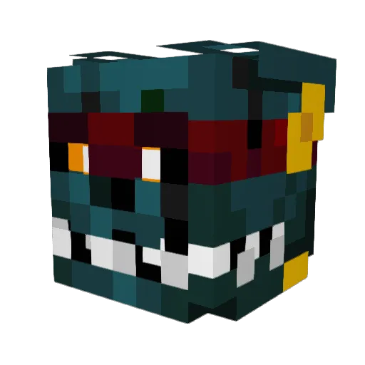 benthedevil1 Minecraft avatar head, 3D render
