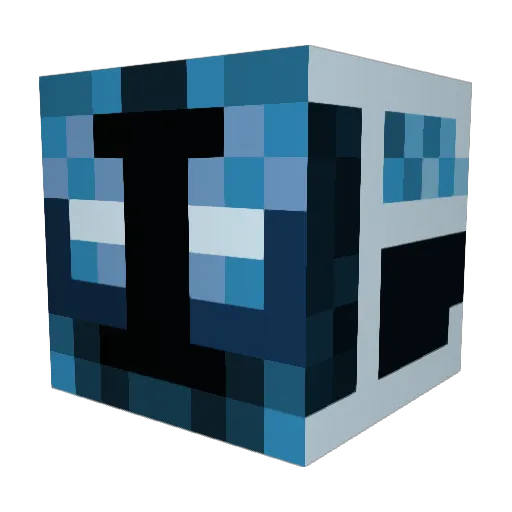 benvfx Minecraft avatar head, 3D render