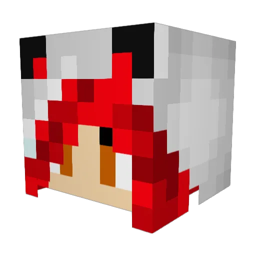 benwood2003 Minecraft avatar head, 3D render