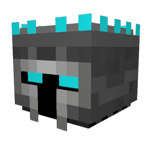 benwusty Minecraft avatar head, 3D render