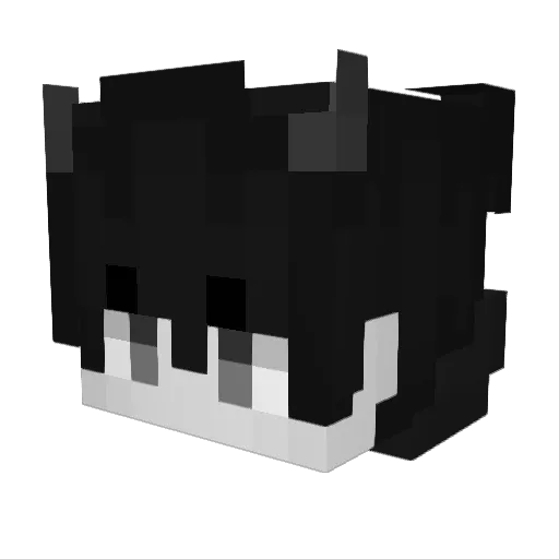 beny727 Minecraft avatar head, 3D render