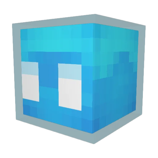 beny9512 Minecraft avatar head, 3D render