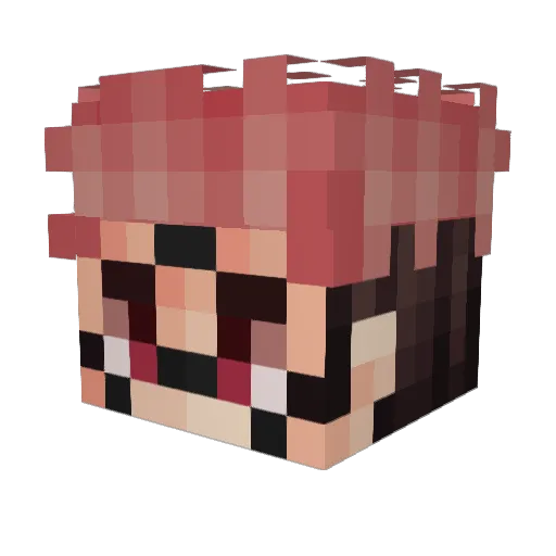 benz201111 Minecraft avatar head, 3D render