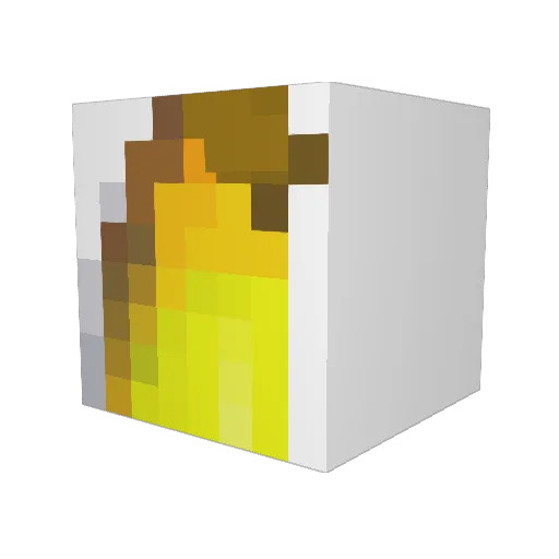 beofli_YT Minecraft avatar head, 3D render