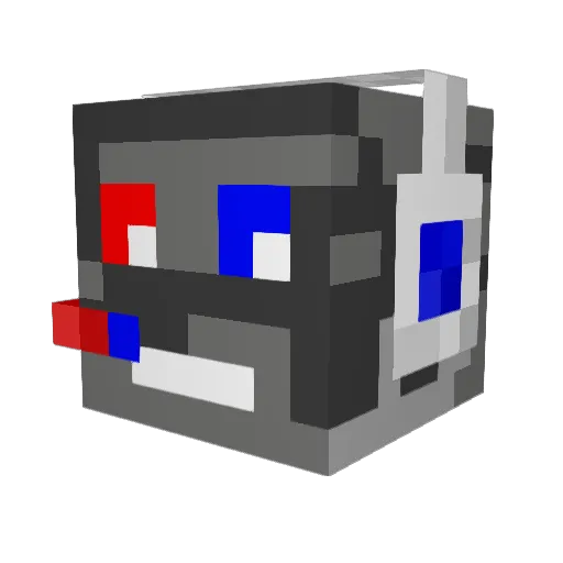 bepy123 Minecraft avatar head, 3D render